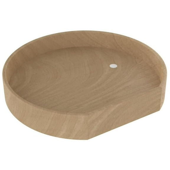 Rev-A-Shelf Ld-4Nw-201-20Tbs-1 Lazy Daisy 20" 1 Shelf Natural Wood Tall Rim D Shaped Flat