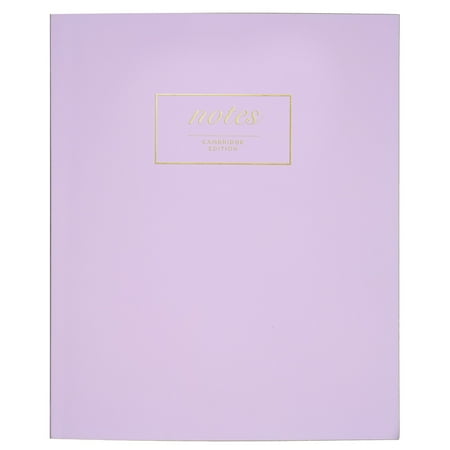 Cambridge Work Style Casebound Large Fashion Notebook Lavender - Meeting