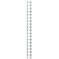 thumbnail image 3 of Ekena Millwork 94"H x 1/8"T Pandora Adjustable Acrylic Decorative Slat Wall Panel Kit, Grey (contains 16 Slats + 1 Straight Edge Starter Slat), 3 of 11