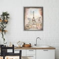 thumbnail image 3 of Stupell Industries French Country Eiffel Tower Window View Gray Floating Frame Canvas Art, 17 x 21, by Creative Studio, 3 of 8