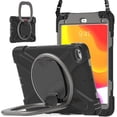 thumbnail image 4 of Funda a juego para iPad Mini 4/5 con correa para el hombro, soporte de anilla ajustable grande, portalápices y protección contra golpes., 4 of 5