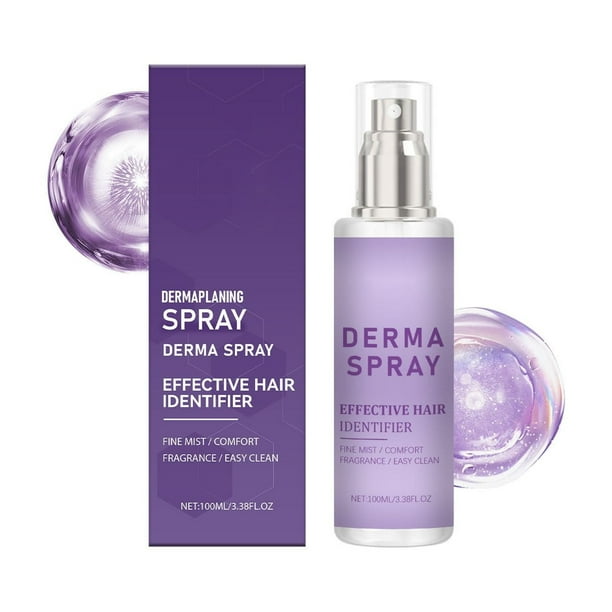 Productos para el cuidado del cabello Facial Aclarante Suavizante Limpieza rápida Eliminación suave y no irritante Spray calmante Solución de eliminación de 100 ml