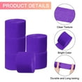 thumbnail image 3 of Uxcell Crepe Paper Streamers 6 Rolls 492ft for Decoration, Dark Purple(1.8 in x 82 ft/Roll), 3 of 5