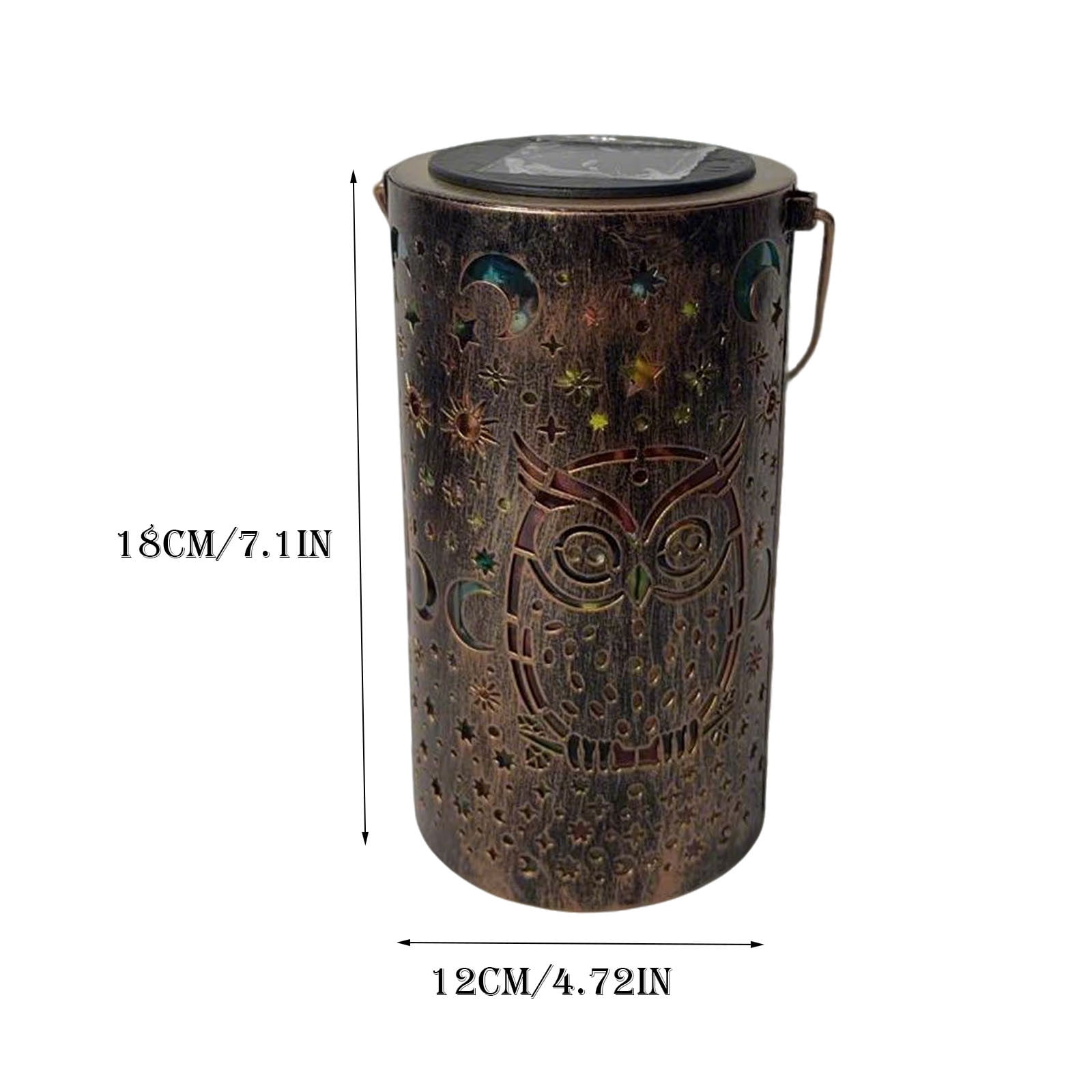 Solar Humming Bird Feeder IP65 With Solar Light Feeder Outdoor Waterproof Iron Hollow Decoration Gift Garden Light for Outdoors Hanging
