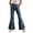 R634/Blue, variant on Vividxx Pants For Girls Leopard Print Wide Leg Flare Pants For Kids Casual Everyday Trousers With Pockets Comfortable Fit Elastic Waist Fashion 13-14 Years