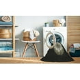 thumbnail image 2 of Ahgly Company Machine Washable Indoor Rectangle Transitional Midnight Gray Area Rugs, 2' x 5', 2 of 7