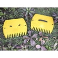 Expert Gardener Leaf Scoops with Adjustable Handles Plastic