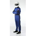 thumbnail image 3 of RaceQuip 110026RQP 110 Series 1-Pc Driving Suit SFI 3.2A/1 Blue/Black Stripe XL, 3 of 11