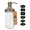 Brass, variant on Jarmazing Products Mason Jar Soap Dispenser - Oil-Rubbed Bronze - With 16 Ounce Clear Mason Jar