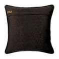 thumbnail image 3 of Cushion Cover For Couch, Decorative Pillow Covers 20x20 inch (50x50 cm) Black, Velvet Throw Pillow Covers, Handmade Pillow Covers, Solid Color Throw Pillow Covers - Knotty Black, 3 of 3