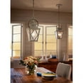 thumbnail image 2 of 2 Light Farmhouse Foyer Lantern with Clear Seeded Glass Bailey Street Home 147-Bel-1044855, 2 of 3