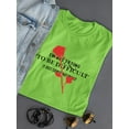 thumbnail image 3 of Not Trying To Be Difficult T-Shirt Women -Image by Shutterstock, Female Small, 3 of 4