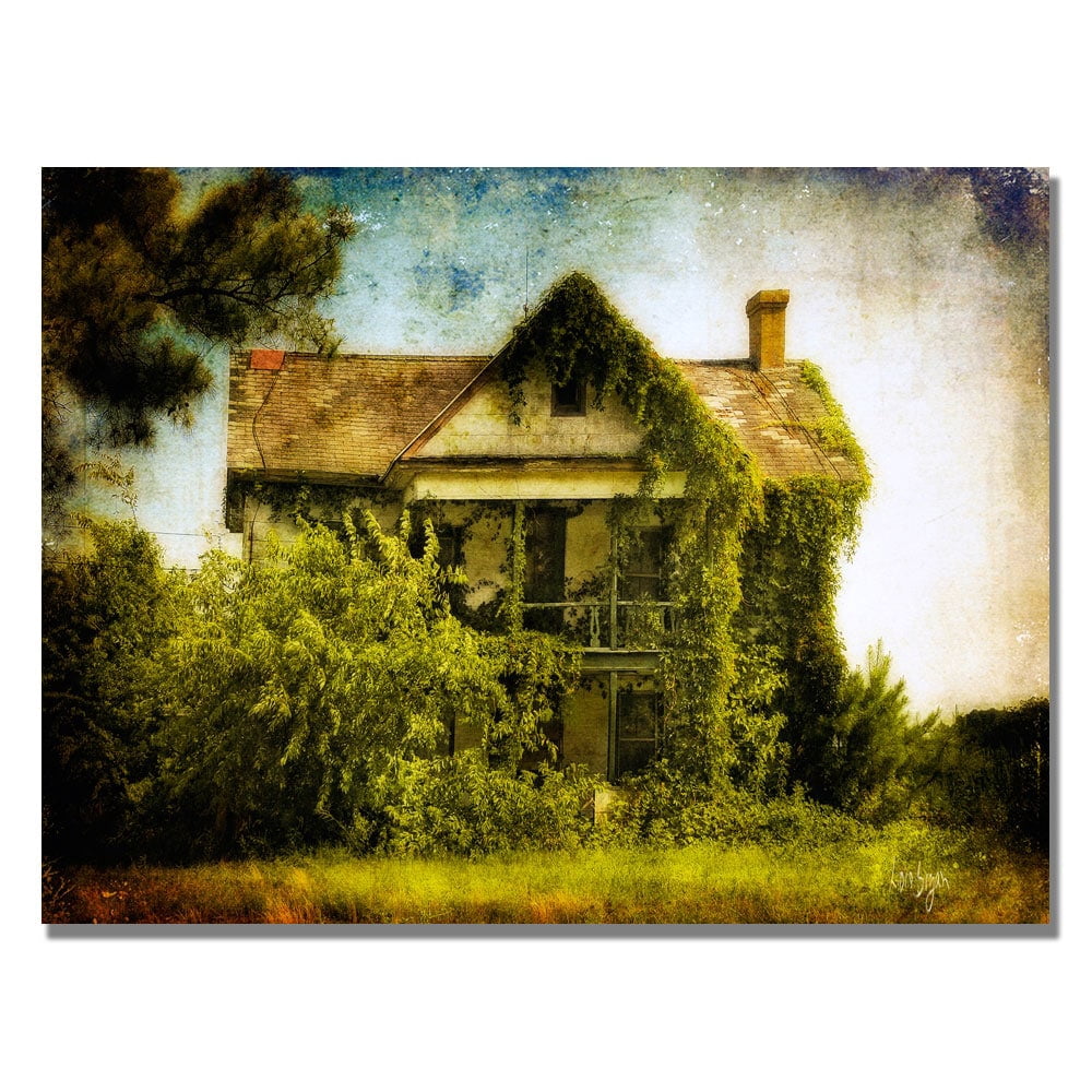 Trademark Fine Art "Ivy House" Canvas Wall Art by Lois Bryan