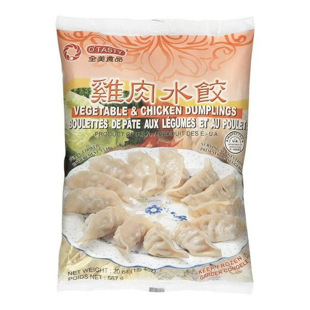 O' Tasty Dumplings Vegetable & Chicken, 567g Walmart.ca