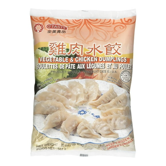 O' Tasty Dumplings - Vegetable & Chicken, 567g