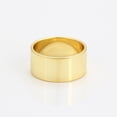 thumbnail image 4 of Anillo Argolla Matrimonio Novios Compromiso Oro Lam Unisex dorado 8, 4 of 6