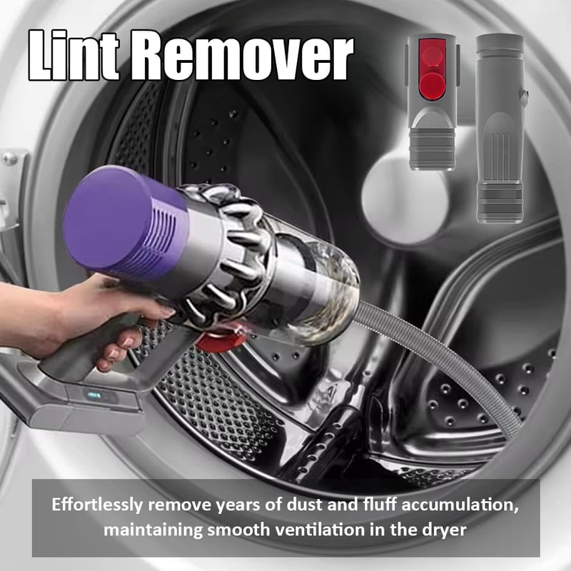 Lint Remover Vacuum Hose Dryer Vent Cleaner Parts For Dy*son V6 V7 V8 V10 V11 V15 Vacuum Cleaner Hose Dryer Vent Cleaner Kit