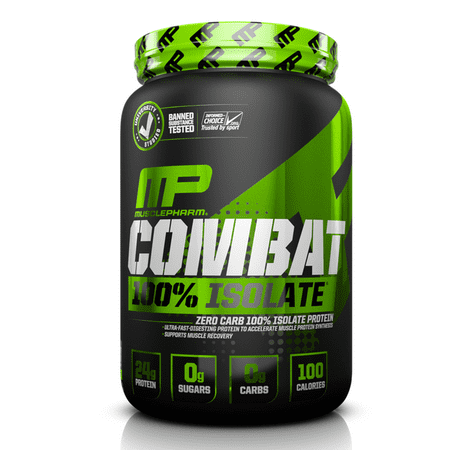 UPC 713757858229 product image for Musclepharm Combat Sport 100% Isolate Protein Powder, Vanilla, 24g Protein, 2 Lb | upcitemdb.com