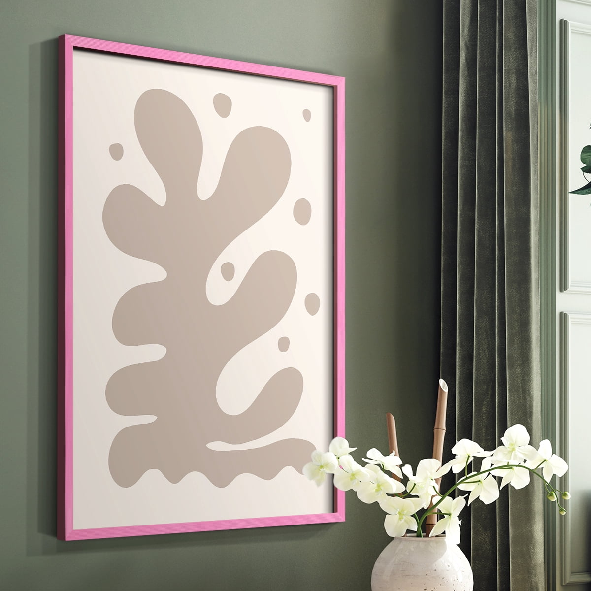 Matisse CCLV in Solid Wood 8 x 10 Framed Print