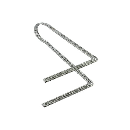 WING TWISTED SQUARE 24 SISSY BAR CHROME.