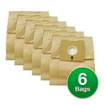 Replacement Micro Filtration Paper Vacuum Bag for Bissell Zing 4122 Vacuums - 2 Pack