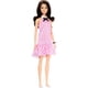 thumbnail image 1 of Barbie Fashionistas Doll #224 with Black Wavy Hair, Pink Gingham Dress & Accessories, 65th Anniversary Collectible Fashion Doll, 1 of 5