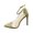 Gold, variant on Womens Shoes Summer Elegant Stilettos Super High Heels Pointed Color Matching Transparent Fashion Ankle Strap Sandals
