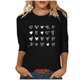 thumbnail image 3 of TaTaai Hoodies Shirts for Women Early Fall Long Sleeve Tops Vintage Graphic Outfits Tops Fashion Pullover Tees Gift, 3 of 5