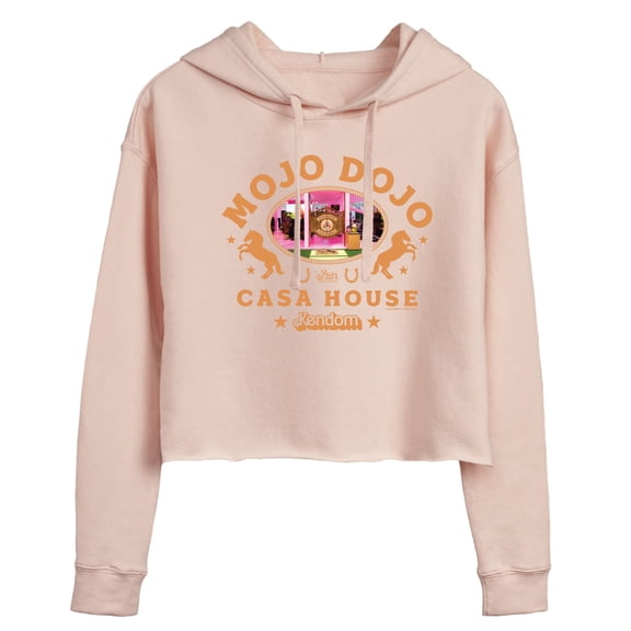 Barbie - Mojo Dojo Casa House West Cropped Graphic Hoodie
