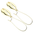 thumbnail image 1 of Hytrove Aretes De Concha Dorados Estilo Bohemio Con Acabado Para Uso Diario Y Eventos, 1 of 7