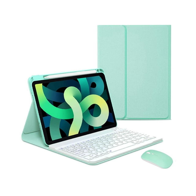 Keyboard Case with Wireless Mouse Combo for Xiaomi Pad 6 / Pad 6 Pro 11 Inch 2023, Smart Folio Cover with Magnetic Detachable Wireless Keyboard and Mice