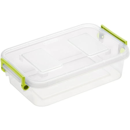UPC 073149713698 Sterilite 2.7 Quart Modular Latch Box Bamboo Grass Set of 6 upcitemdb