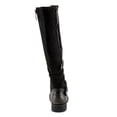 thumbnail image 6 of PATRIZIA Women's MISDREAVUS Tall Boots with Metallic Burnished Finish, Buckle Accents, and Comfortable Fit, 6 of 9