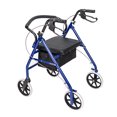 thumbnail image 6 of Winado Medical Bariatric Rollator 450lb Folding Rolling Walker Adult 4 Wheels Folding Walker and Transport Chair,Black & Blue, 6 of 6