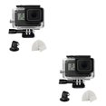 thumbnail image 2 of Matsuzay Reemplazo para hero5 hero6 hero7 Diving 45m Funda impermeable Carcasa Protección subacuática Shell Box Cover negro 2piezas, 2 of 6