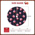 thumbnail image 2 of Fotbe Cartoon Donut Planets Pattern Christmas Tree Skirt, Tree Skirts Plush Christmas Decorations, Christmas Tree Skirts Xmas Decorations Holiday Party Decor-30", 2 of 6
