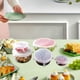 thumbnail image 4 of Tapas elásticas de silicona, tapas reutilizables herméticas para alimentos, tapas elásticas para microondas, tapas frescas para recipientes., 4 of 4