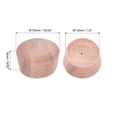 thumbnail image 2 of Tapones de madera de 1/2 pulgada de cerezo para muebles 9/25 pulgadas de altura 50 piezas, 2 of 3