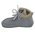 thumbnail image 3 of YLYL Women's Moccasin Snow Boots Warm Fuzzy Fur Lined Winter Indoor Outdoor Ankle Boots, 3 of 9