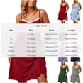 thumbnail image 6 of Diufon Plus Size Nightgowns for Women Lace V Neck Camisole Night Dress Summer Loose Outdoor & Home Sleepwear, 6 of 10