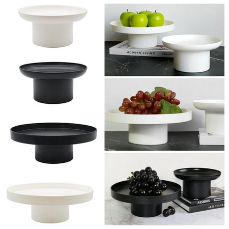 

HPDL Round Stand Tray Cake Dessert Fruit Bread Nut High Decor Cupcake R1G2 Stand Desktop