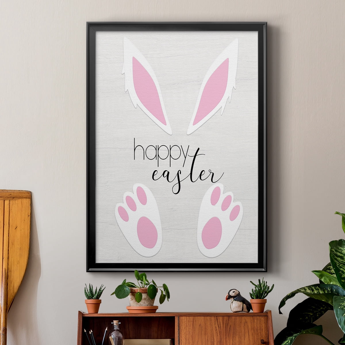 Happy Easter Premium Framed Print - Ready to Hang