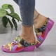 thumbnail image 5 of WILLBEST Sandalias De Plástico Para Mujer, Sandalias Ortopédicas Con Cuña, Cómodas Zapatillas De Playa Para Mujer, Transpirables, De Verano, Con Suela Gruesa, Sin Zapatos, Sandalias Romanas Bohemias, 5 of 8