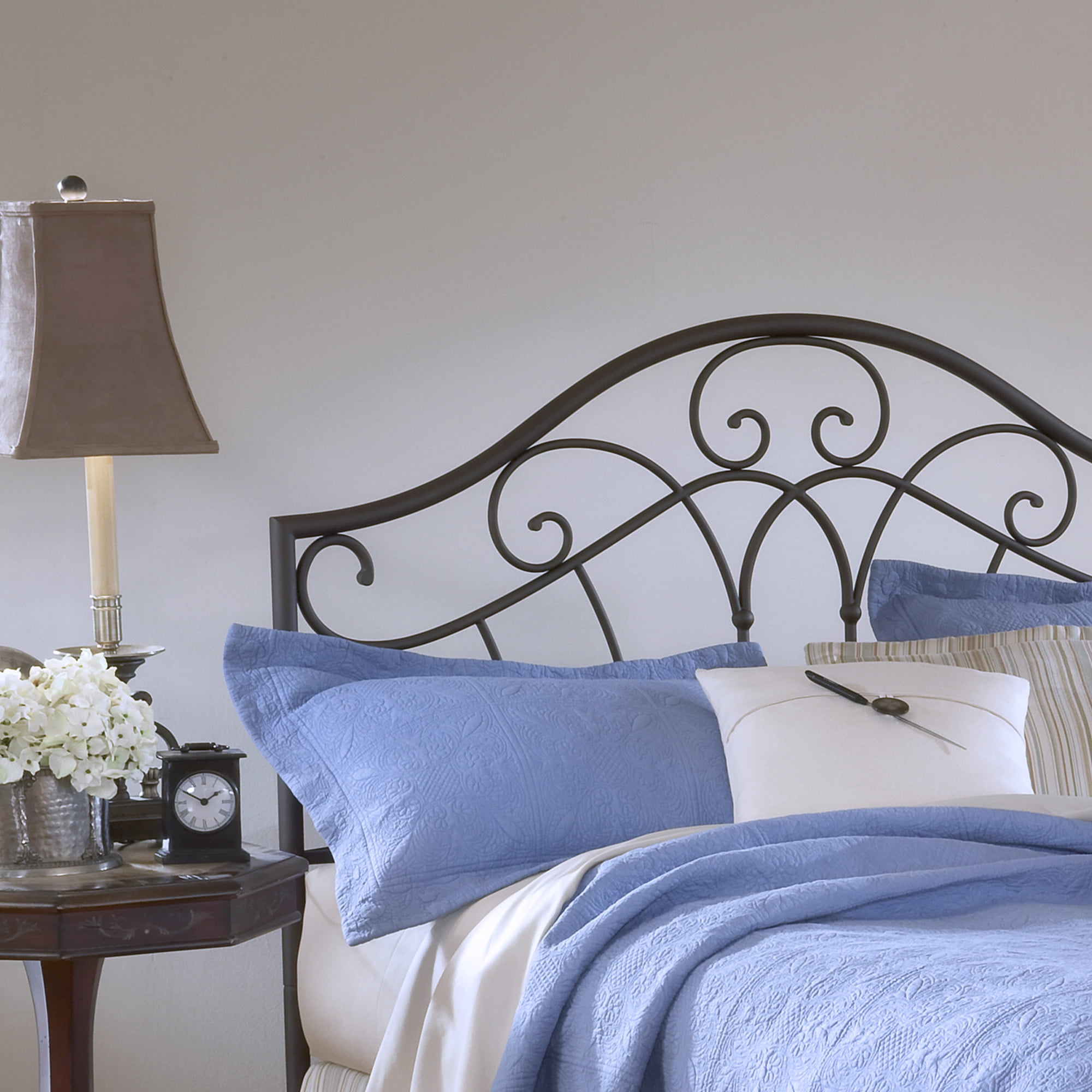 Hillsdale Furniture Josephine Full/Queen Metal Headboard, Metallic