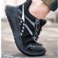 thumbnail image 6 of Tanleewa Steel Toe Work Shoes for Men Women Lightweight Breathable Shoe Size 10.5 Women/9.5 Men, 6 of 9