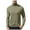 Khaki, variant on TOWED22 Men's Casual Cotton Mock Turtleneck Long Sleeve T-Shirts Solid Pullover Basic Lightweight Tee Tops(Khaki,XXL)
