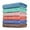 Style#2, variant on Holzlrgus Pure Cotton Wash Cloths Face Cloths, 6 Colors per Set, 13 x 13 Inches (Light Blue, Jade Green, Light Green, Grey, Light Grey, Pink)