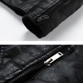 thumbnail image 4 of XMMSWDLA 2022 Clearance Men Tops Winter Lamb Velvet Leather Jacket Plus Velvet Warm Jacket Motorcycle Jacket, 4 of 7