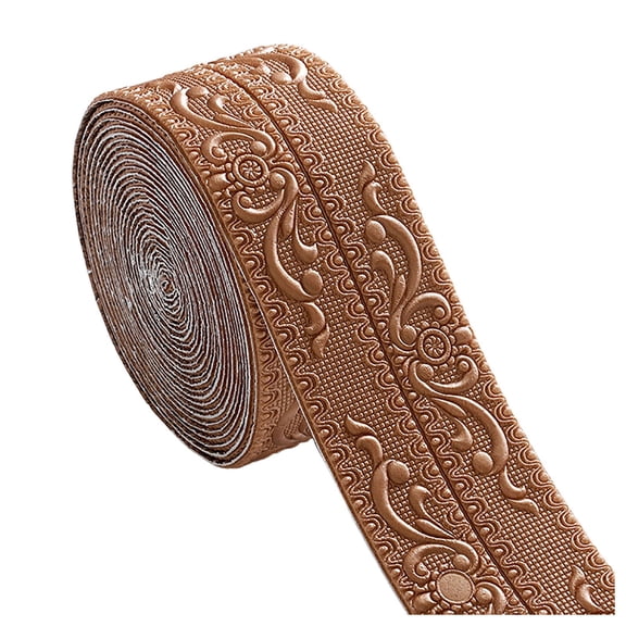 Extra Long Self 3D Wall Border Decorative Trim For Home Parties And Events