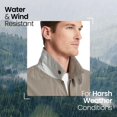 thumbnail image 3 of Weatherproof Garment Co. Men's Microfiber Classic Golf Jacket Willow Large, 3 of 5